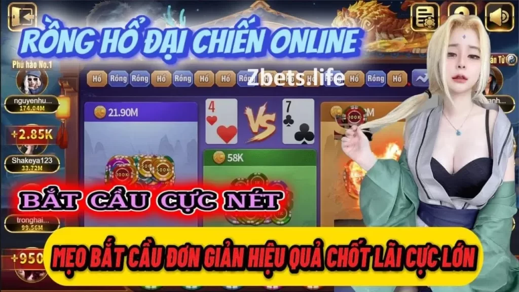 Dragon Tiger tại Zbet game cược dễ dàng chiến thắng